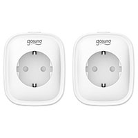 Gosund SP1 Smart Home Plug m/Energimler (TUYA) 2pk