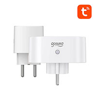Gosund SP211 Dual Smart WiFi Stikkontakter - TUYA (3500W) 2pk