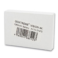 GoXtreme Akku 3,7V Kamera Batteri t/Vision (1050mAh)