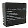 GoXtreme Akku 3,7V Kamera Batteri t/Vision (1050mAh)