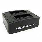 GoXtreme Dual Batterioplader t/Rally/Endurance/Enduro/Discovery