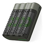 GP Batteries ReCyko M452 Batterilader + 4x AA Batterier 2600mAh (AA)