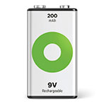 GP Batteries ReCyko NiMH Genopladelig 9V Batteri (200mAh)