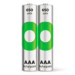 GP Batteries ReCyko NiMH Genopladelige AAA Batterier t/DECT-Telefon 1,2V (650mAh) 2pk