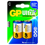 GP Batteries Ultra Plus C Batterier (Alkaline) 2pk