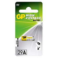 GP LR29A High voltage Alkaline batterier 9V (29A) 1-Pack