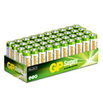GP Super AA batterier 1,5V (Alkaline) 40-Pack