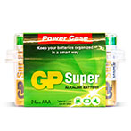 GP Super AAA batterier 1,5V (Alkaline) 24-Pack