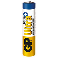 GP Ultra Plus AAA batterier 1,5V (Alkaline) 4-Pack