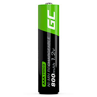 Green Cell Genopladelig AAA Batterier 800mAh - 2pk