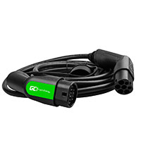 Green Cell EV10 7,2kW/32A Kabel elbil (Type2/2) 1 fase - 7m