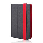 GreenGo Case Orbi Tablet Cover (9-10tm) Sort/Rød