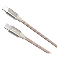 GreyLime USB-C kabel - 1m 60W (USB-C/USB-C) Beige