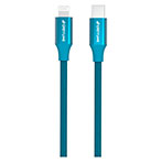 GreyLime USB-C til Lightning kabel - 1m (MFi) Blå