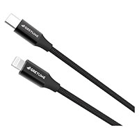 GreyLime USB-C til Lightning kabel - 1m (MFi) Sort