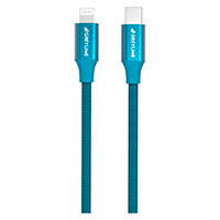 GreyLime USB-C til Lightning kabel - 2m (MFi) Bl