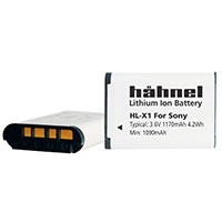 Hahnel HL-X1 3,9V Kamera Batteri t/Sony (1090mAh)