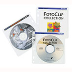 Hama CD/DVD Plast lommer m/huller (PP/Fleece) 40-pack