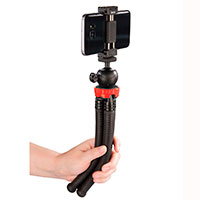 Hama FlexPro Tripod 27cm (Smartphone/GoPro) Sort/Rd