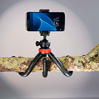 Hama FlexPro Tripod 27cm (Smartphone/GoPro) Sort/Rd
