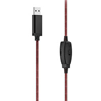 Hama HS-USB400 V2 Stereo Headset m/mikrofon (USB-A)