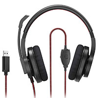 Hama HS-USB400 V2 Stereo Headset m/mikrofon (USB-A)