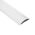 Hama Kabelbakke Halvrund - 100cm (PVC) Hvid