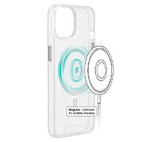 Hama MagLine Cover til iPhone 13 (MagSafe) Transparent