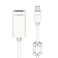 Hama Mini DisplayPort til HDMI adapter (1080p) Hvid