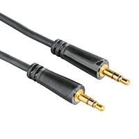 Hama Minijack kabel - 0,75m Guld (3,5mm/3,5mm)