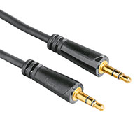 Hama Minijack kabel - 3m Guld (3,5mm/3,5mm)