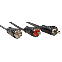 Hama Minijack-Phono Audio kabel - 1,5m (3,5mm/2x RCA)