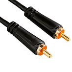 Hama Composite/Subwoofer kabel - 1,5m Guld (Han/Han)