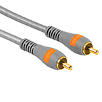 Hama Subwoofer/Composite kabel 1,5m - Guld (Phono) TL