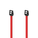 Hama SATA Kabel - 45cm (6Gb/s) m/låse-clip