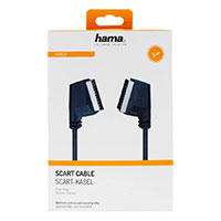 Hama Scart kabel 3m (Fuldt konfigureret) ST