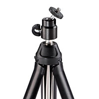 Hama Tripod 4-i-1 m/teleskop (Smartphone/GoPro) Sort/Rd