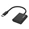 Hama USB-C adapter m/audio 100W (2-i-1)
