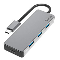 Hama USB-C Hub 3.2 Gen 2 (1xUSB-C/3xUSB-A)