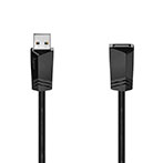 Hama USB Forlængerkabel - 0,75m (USB-A Han/Hun)
