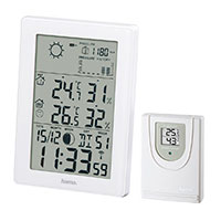 Hama Vejrstation m/sensor (Temperatur/Fugtighed/Lufttryk)