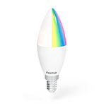 Hama Wlan Dæmpbar Kerte LED Pære E14 - 5,5W (App/Voice) RGB
