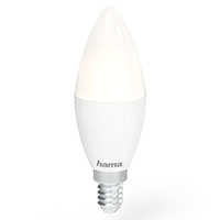 Hama Wlan Dmpbar Kerte LED Pre E14 - 5,5W (App/Voice)