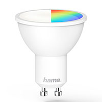 Hama Wlan Dmpbar Reflector LED Spotpre GU10 - 5,5W (App/Voice) RGB