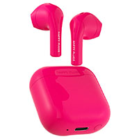 Happy Plugs Joy In-Ear TWS Earbuds (12 timer) Cerise