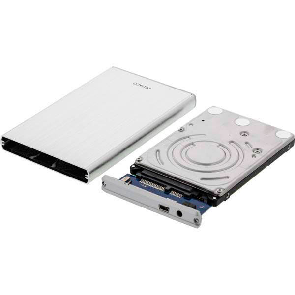 Celebrity Dynamics Etablere Harddisk kabinet USB 3.0 (SATA) - Deltaco (Hvid)
