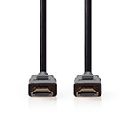 HDMI 2.0 kabel - 1,5m Premium High Speed (4K) Sort - Nedis