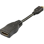 HDMI til Micro HDMI adapter (HDMI-D) - 10cm