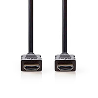 HDMI Kabel - 0,5m (Sort) Nedis