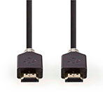 HDMI 2.1 kabel - 1m Ultra High Speed (8K) Grå - Nedis
